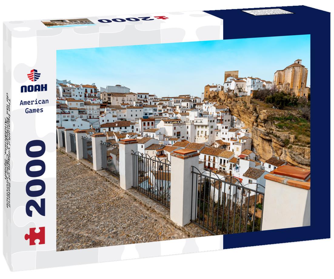 The beautiful village of Setenil de las Bodegas, Cadiz province, Andalusia, Spain 2000pc Puzzle