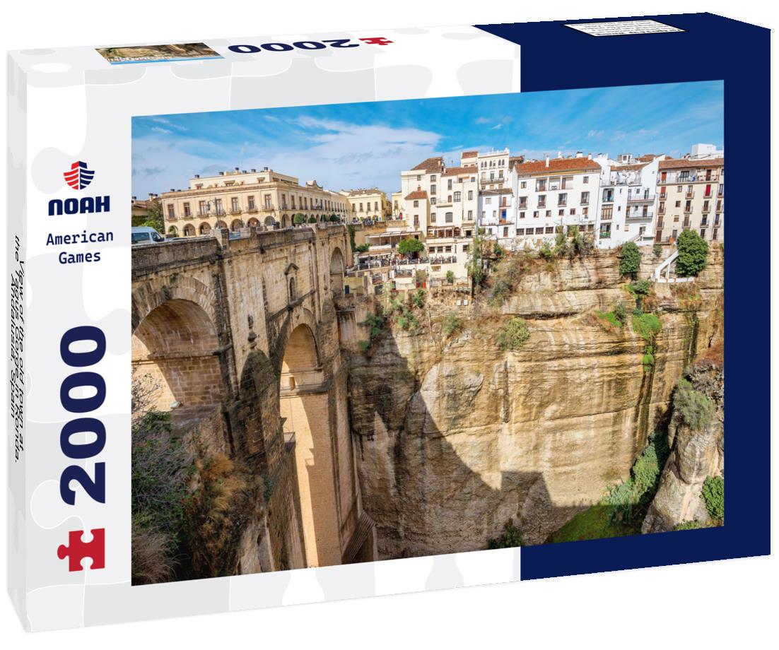 the old town at the Tagus Gorge in Ronda. Andalusia, Spain 2000pc Puzzle