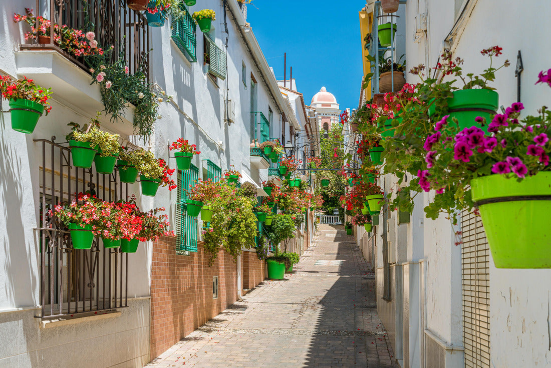 Beautiful Estepona, a small, flower-filled town in the province of Malaga, Spain 2000pc Puzzle