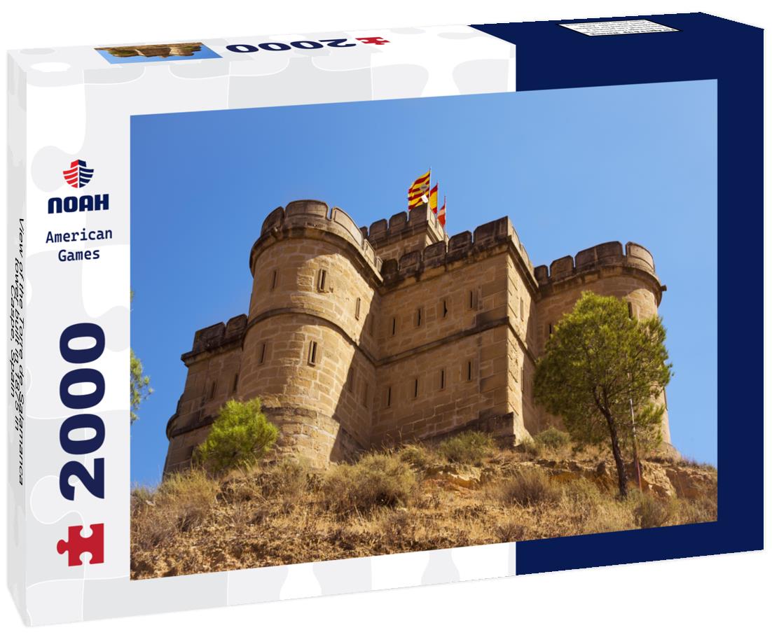 Noah Jigsaw Puzzle View of the Torre de Salamanca tower built in 1875 in Caspe, Spain 2000 Pieces