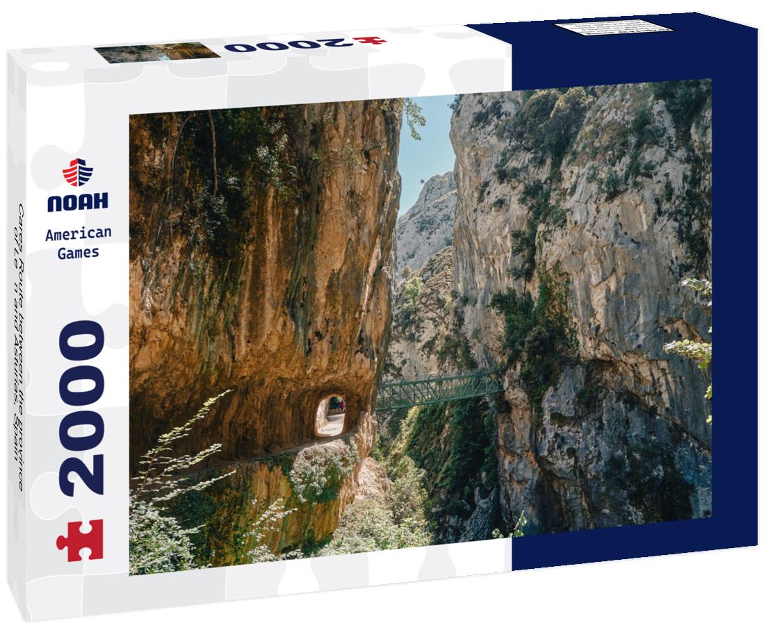 Cares Route between the province of León and Asturias, Spain 2000pc Puzzle