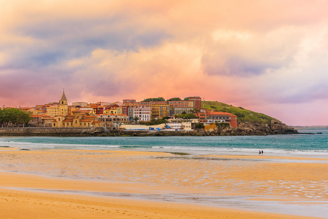 Gijon at sunset - Asturias in Spain 2000pc Puzzle