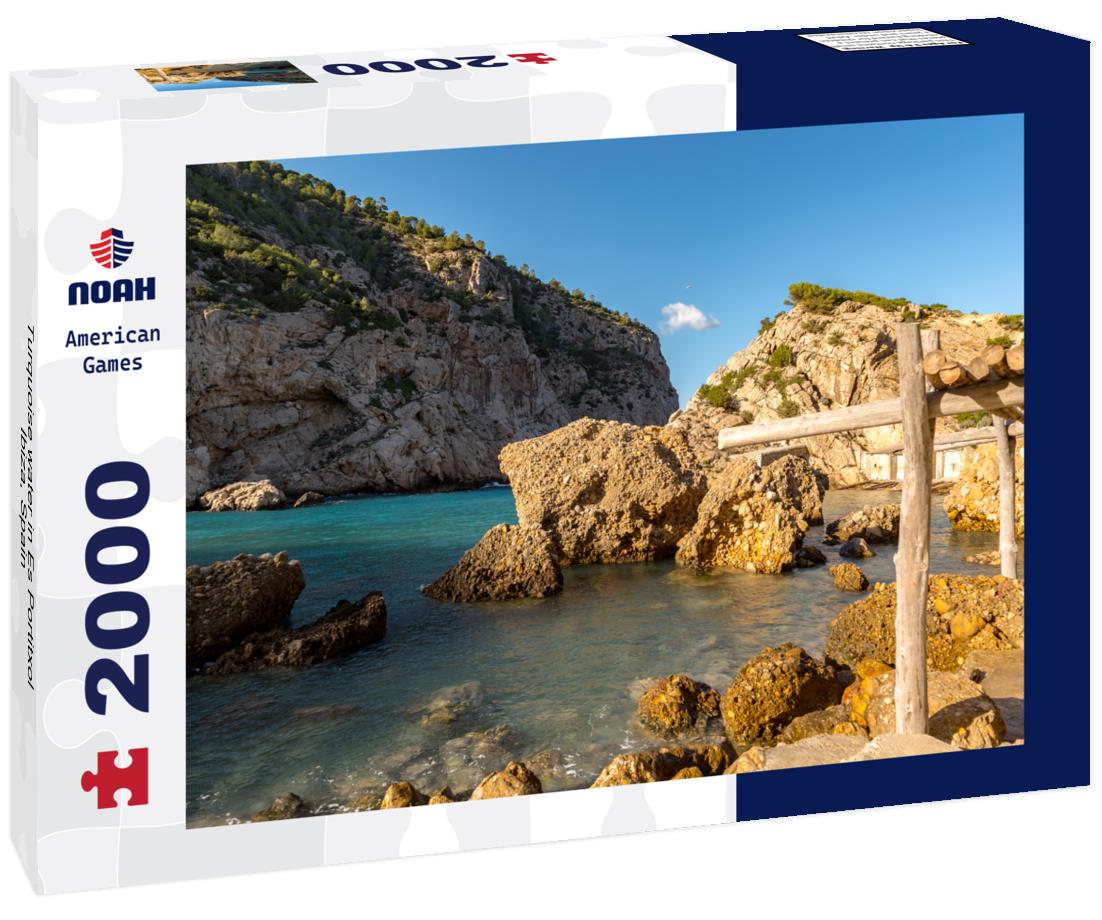 Turquoise water in Es Portitxol, Ibiza, Spain 2000pc Puzzle