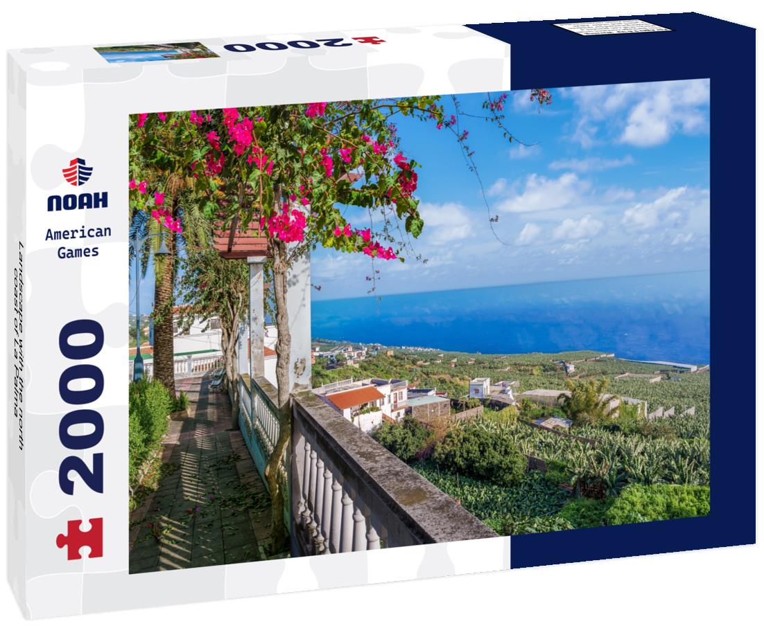 Landscape with the north coast of La Palma 2000pc Puzzle