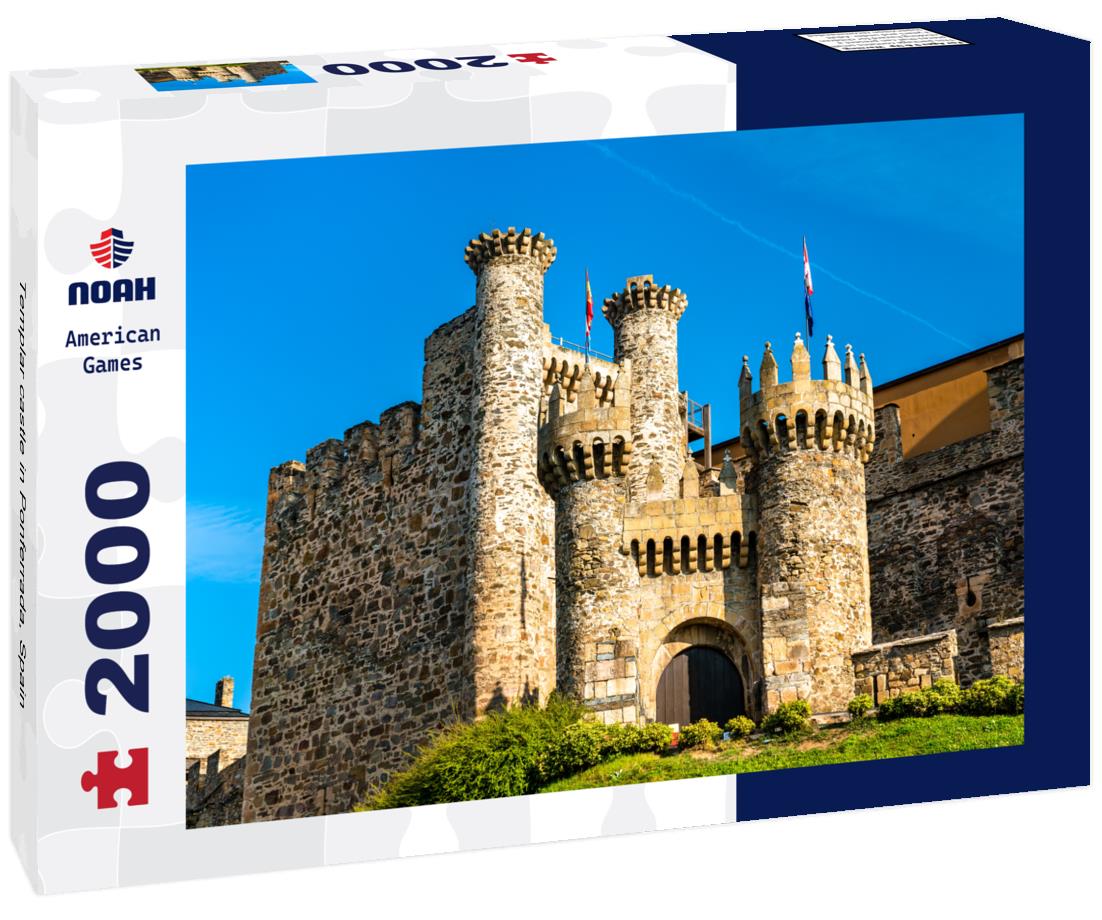 Templar castle in Ponferrada, Spain 2000pc Puzzle