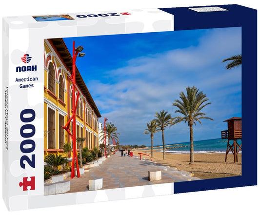Noah Jigsaw Puzzle Vinaroz Playa del Forti beach in Castellon 2000 Pieces