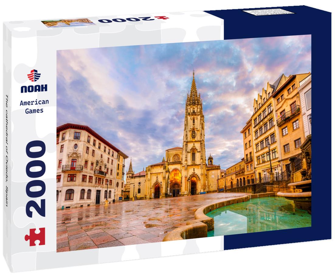 The cathedral of Oviedo, Spain 2000pc Puzzle