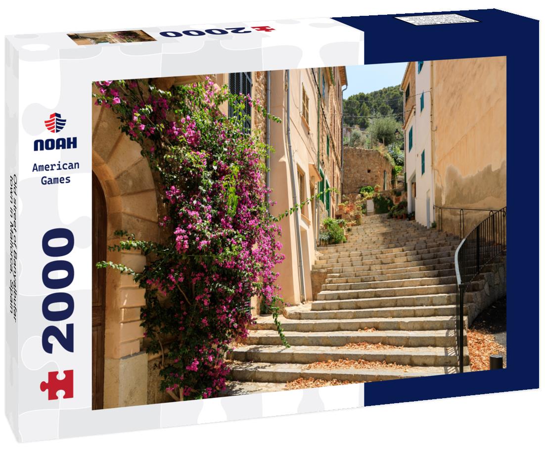Old street of Banyalbufar town in Mallorca, Spain 2000pc Puzzle