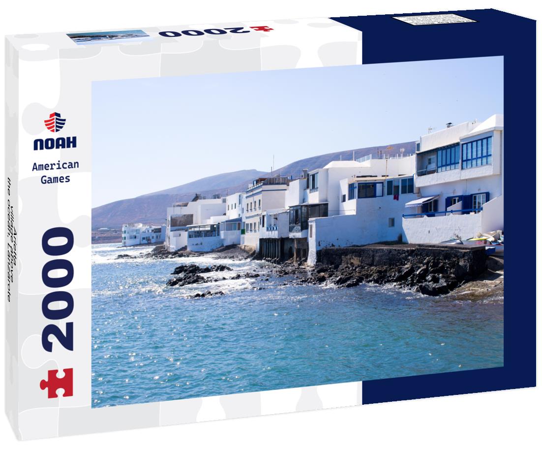 Noah Jigsaw Puzzle Arietta - village above the ocean, Lanzarote 2000 Pieces