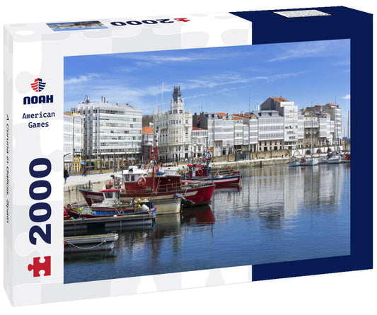 Noah Jigsaw Puzzle A Coruna in Galicia, Spain 2000 Pieces
