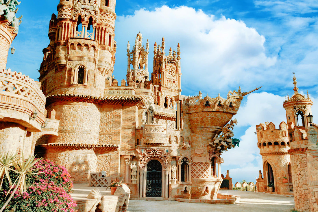 Colomares Castle, dedicated to Christopher Columbus. Benalmadena Malaga Spain 2000pc Puzzle