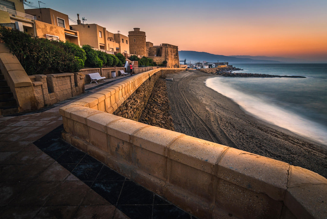 Beautiful sunrise in Roquetas de Mar in Almería 2000pc Puzzle
