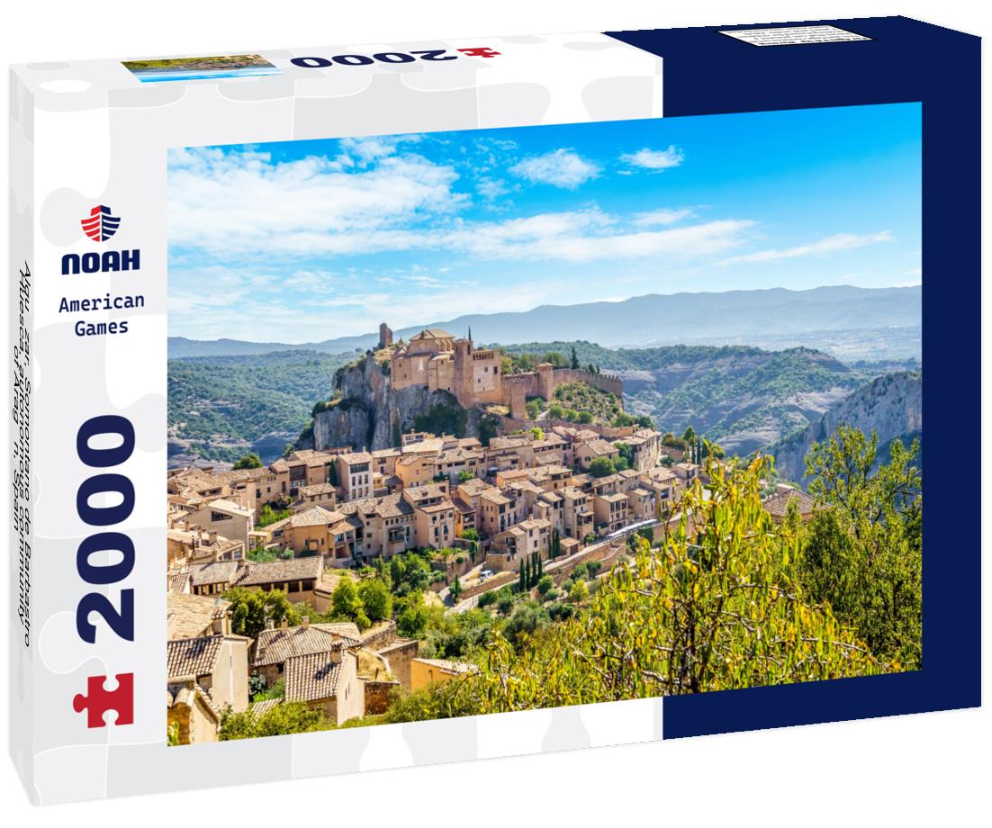 Alquézar, Somontano de Barbastro, Huesca, autonomous community of Aragón, Spain 2000pc Puzzle