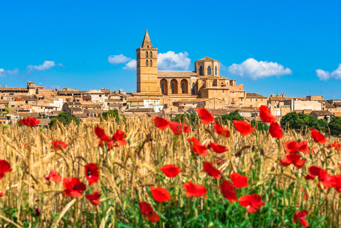 the old village of Sineu in Mallorca, Spain 2000pc Puzzle