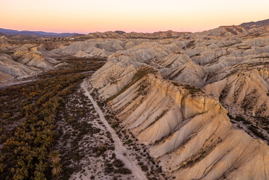 Aerial view of the Tabernas desert in Almeria Andalusia Spain 2000pc Puzzle