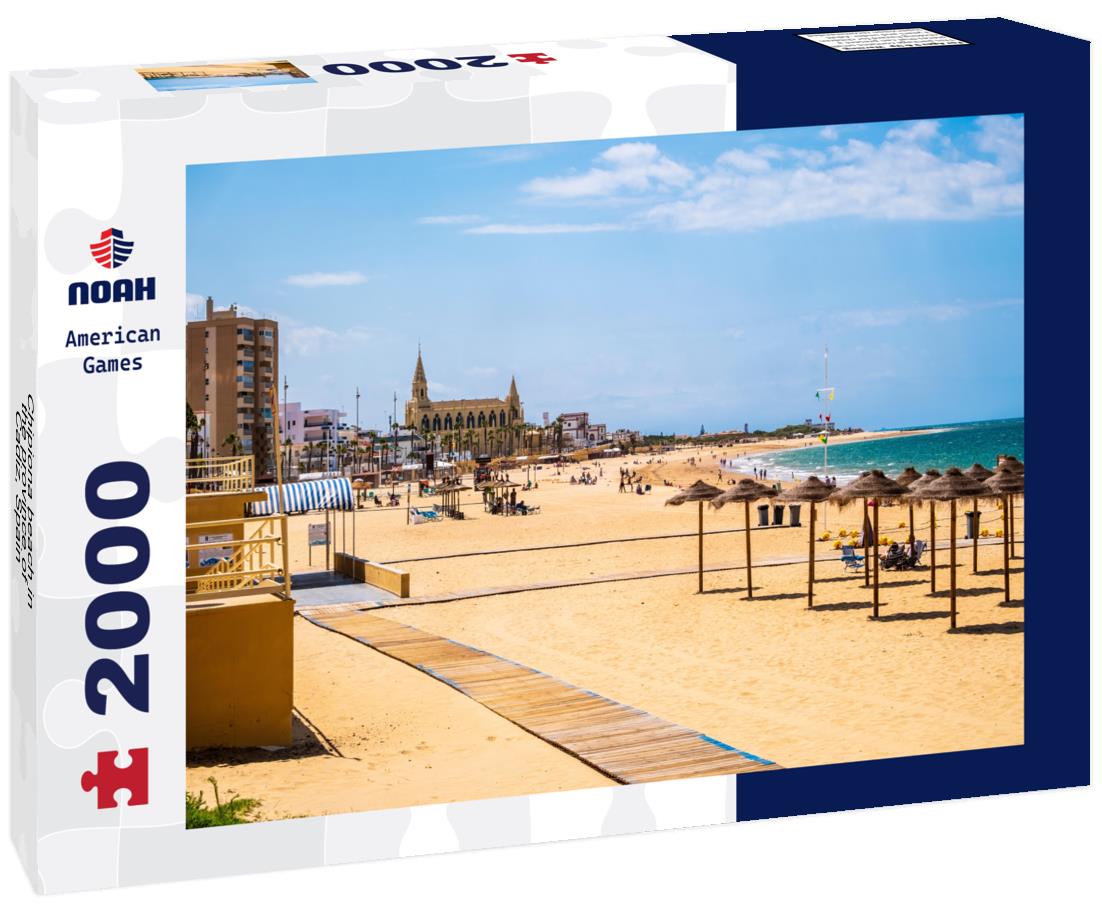Chipiona beach in the province of Cadiz, Spain 2000pc Puzzle