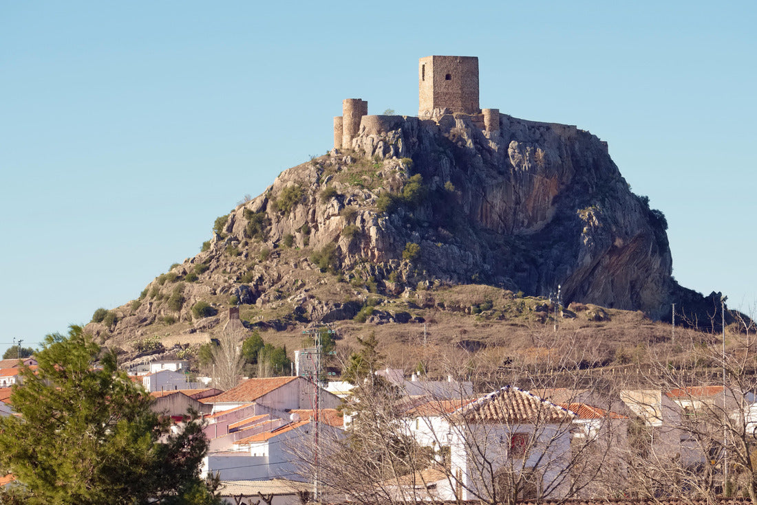 the Peñarroya-Pueblonuevo castle in Córdoba, Andalusia, Spain 2000pc Puzzle