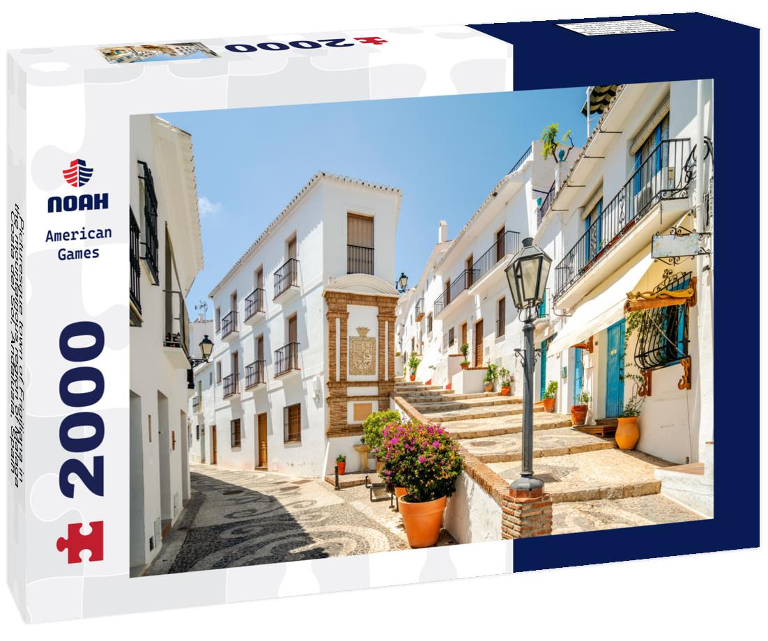 Picturesque town of Frigiliana in the mountainous region of Malaga, Costa del Sol, Andalusia, Spain 2000pc Puzzle
