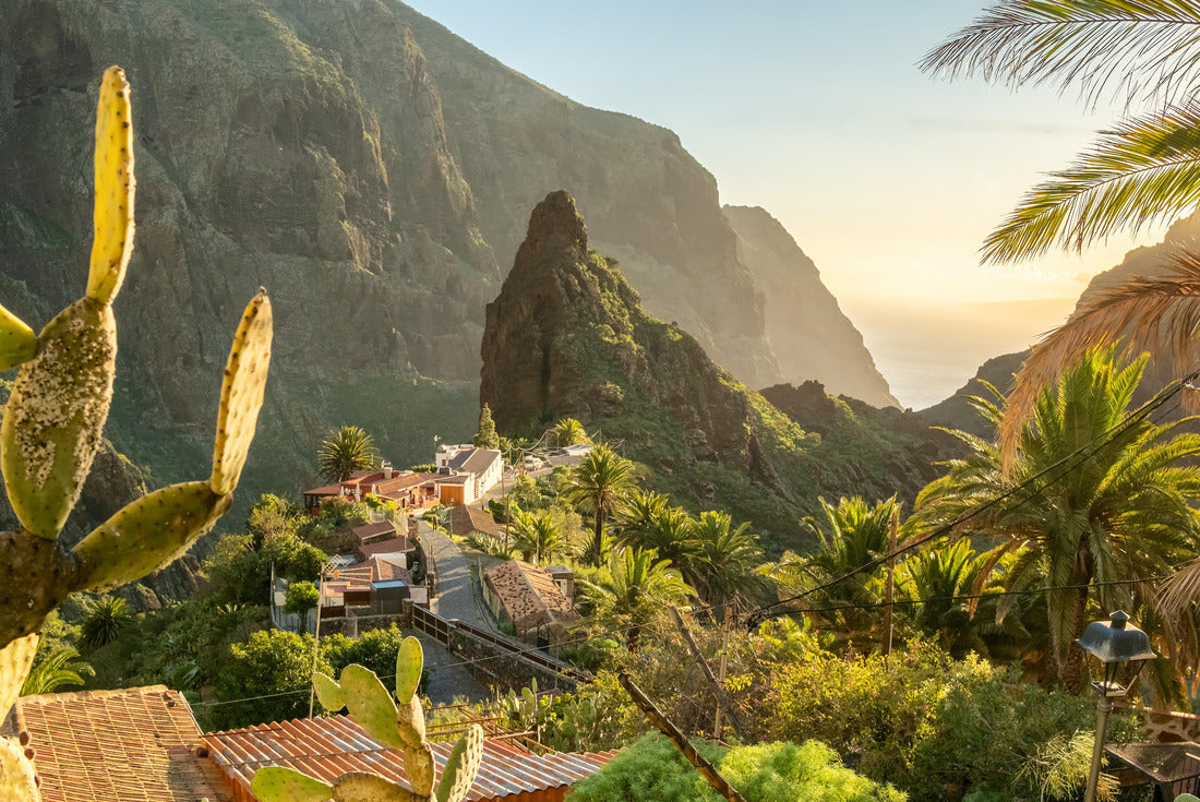 Landscape of the Masca Valley at sunset on Tenerife 2000pc Puzzle