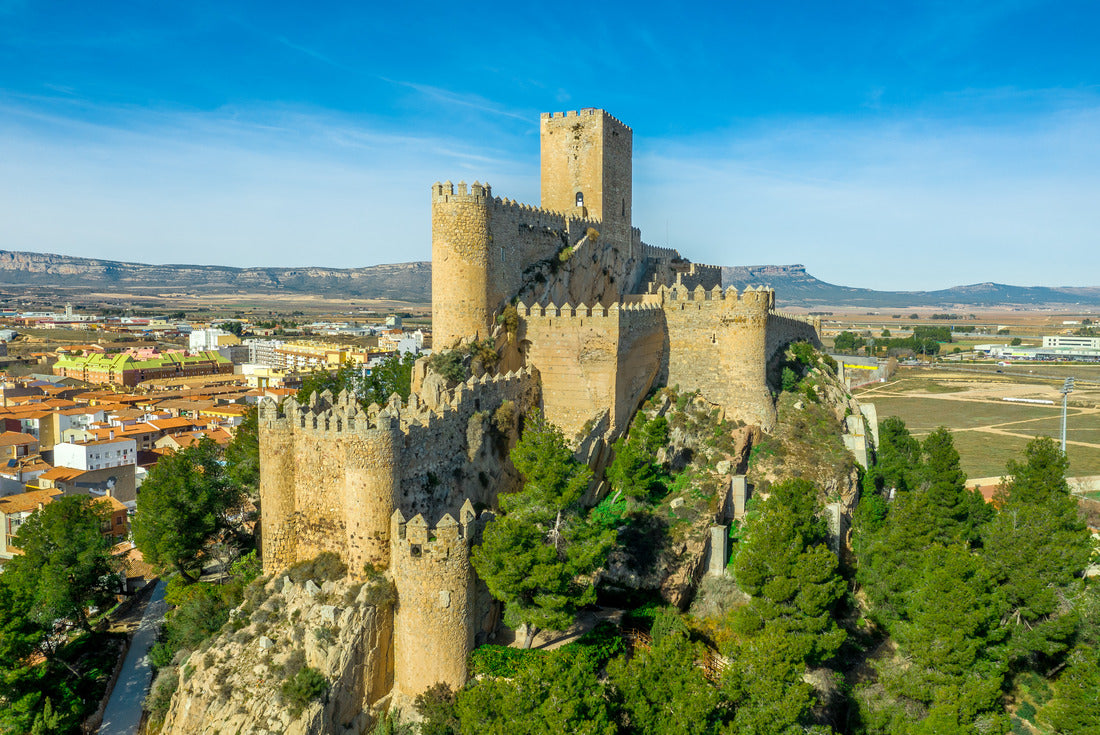 Aerial view of the medieval castle of Almansa 2000pc Puzzle