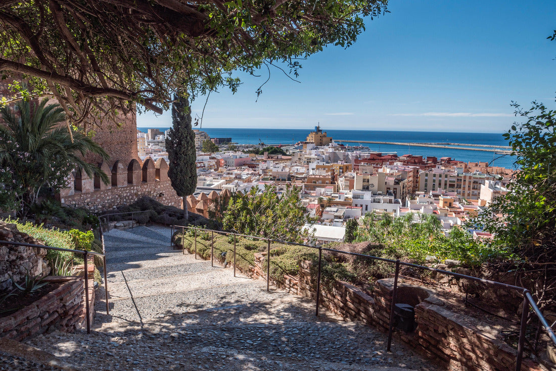 Medieval Moorish fortress Alcazaba in Almeria, Andalusia, Spain 2000pc Puzzle