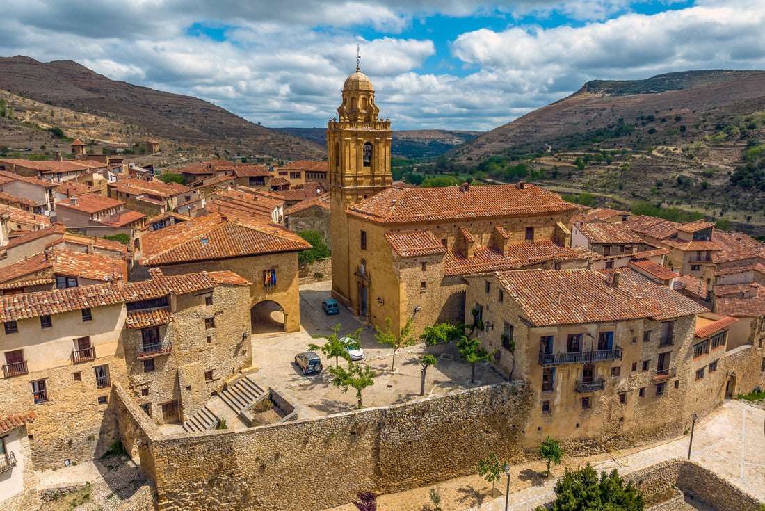 Mirambel in Teruel, parish church of Santa Margarita, Spain 2000pc Puzzle
