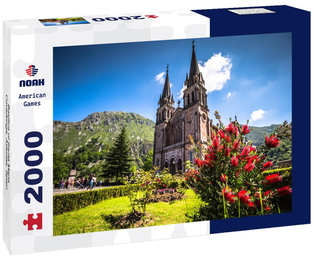 Basilica of Santa Maria, Covadonga, Asturias, Spain 2000pc Puzzle