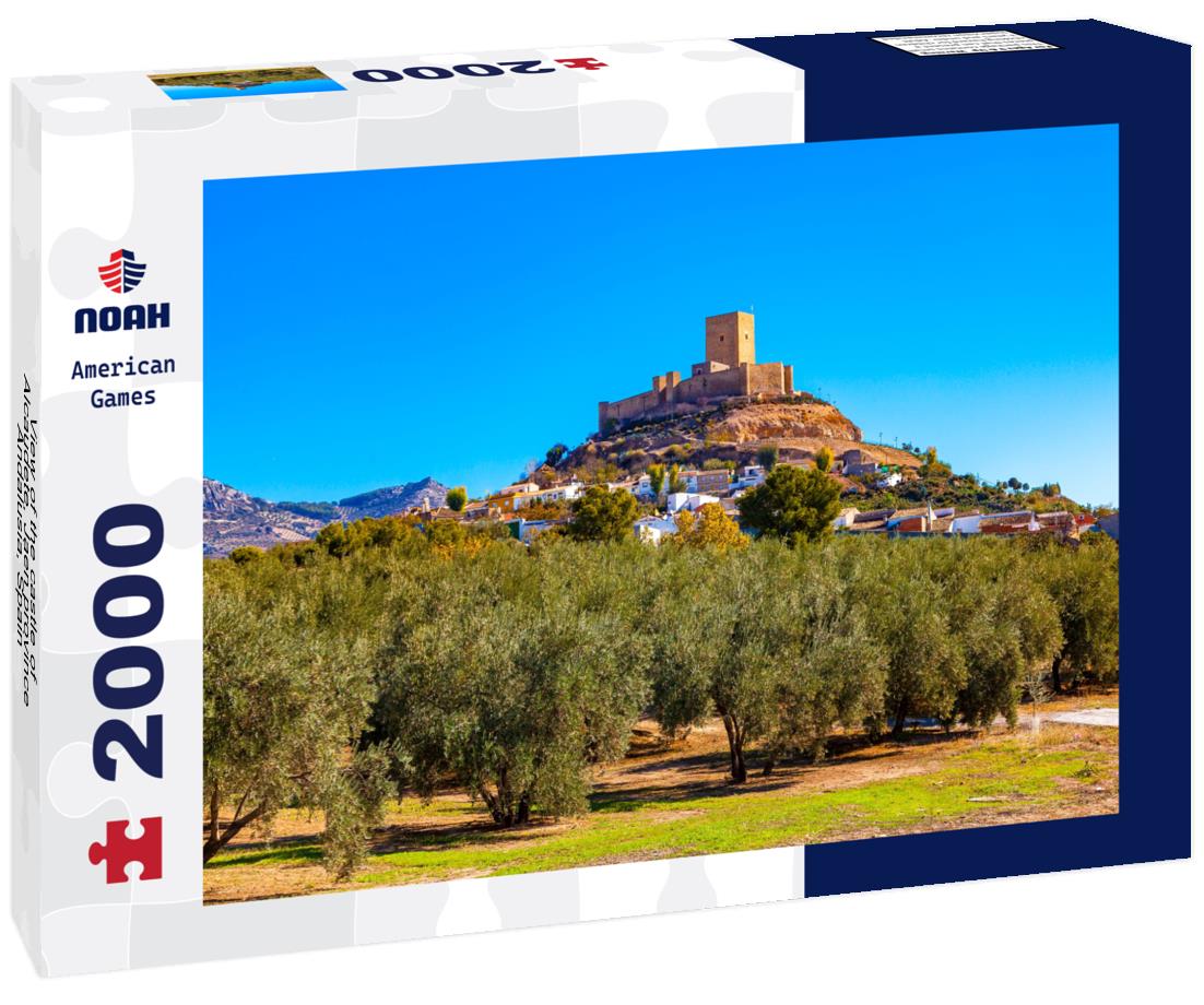 the castle of Alcaudete, Jaen province, Andalusia, Spain 2000pc Puzzle