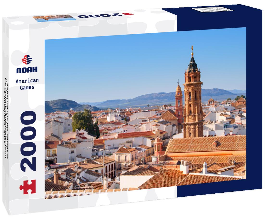 Aerial view in the center of the historic Andalusian town of Antequera, Spain 2000pc Puzzle