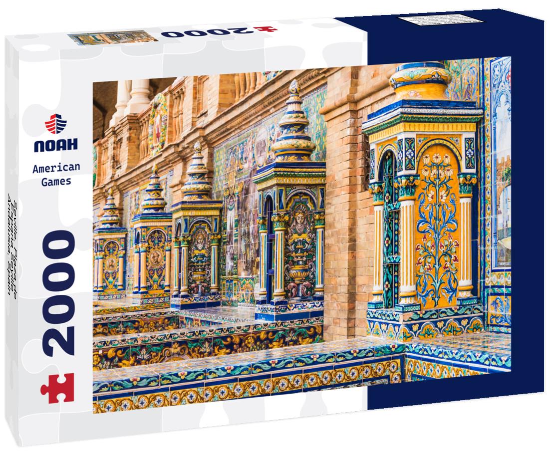 Seville, Plaza de Espana Seville, Andalusia, Spain 2000pc Puzzle