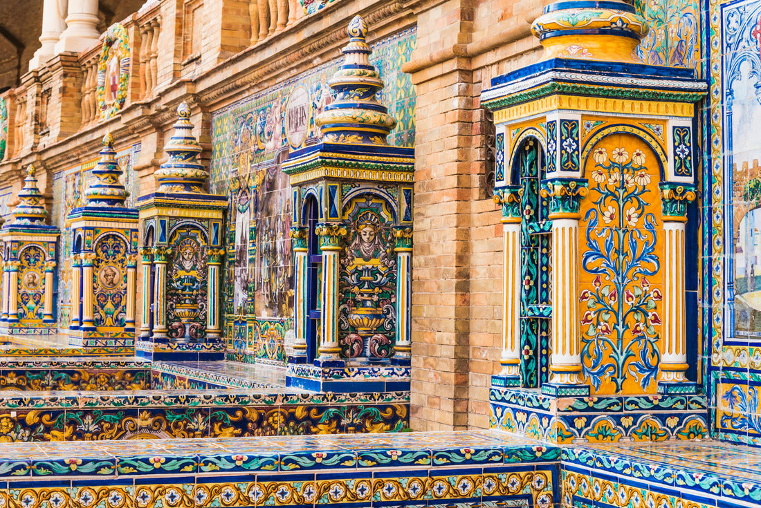 Seville, Plaza de Espana Seville, Andalusia, Spain 2000pc Puzzle