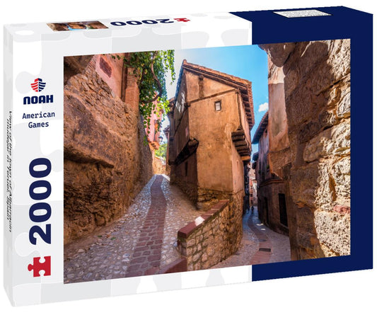 Noah Jigsaw Puzzle View of the town of Albarracin mudejar in Teruel, Spain 2000 Pieces