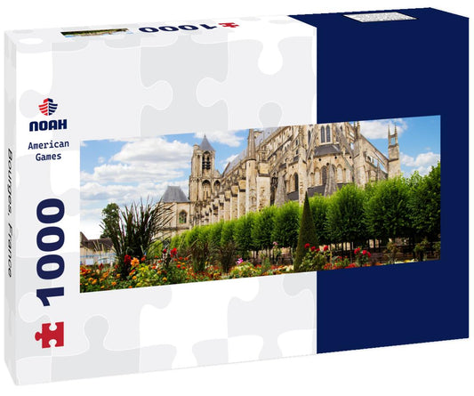 Noah Jigsaw Puzzle Bourges, France Panorama 1000 Pieces