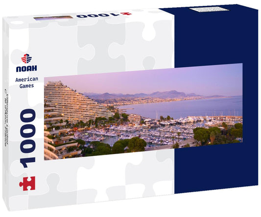 Noah Jigsaw Puzzle Villeneuve Loubet, Côte d'Azur, France Panorama 1000 Pieces