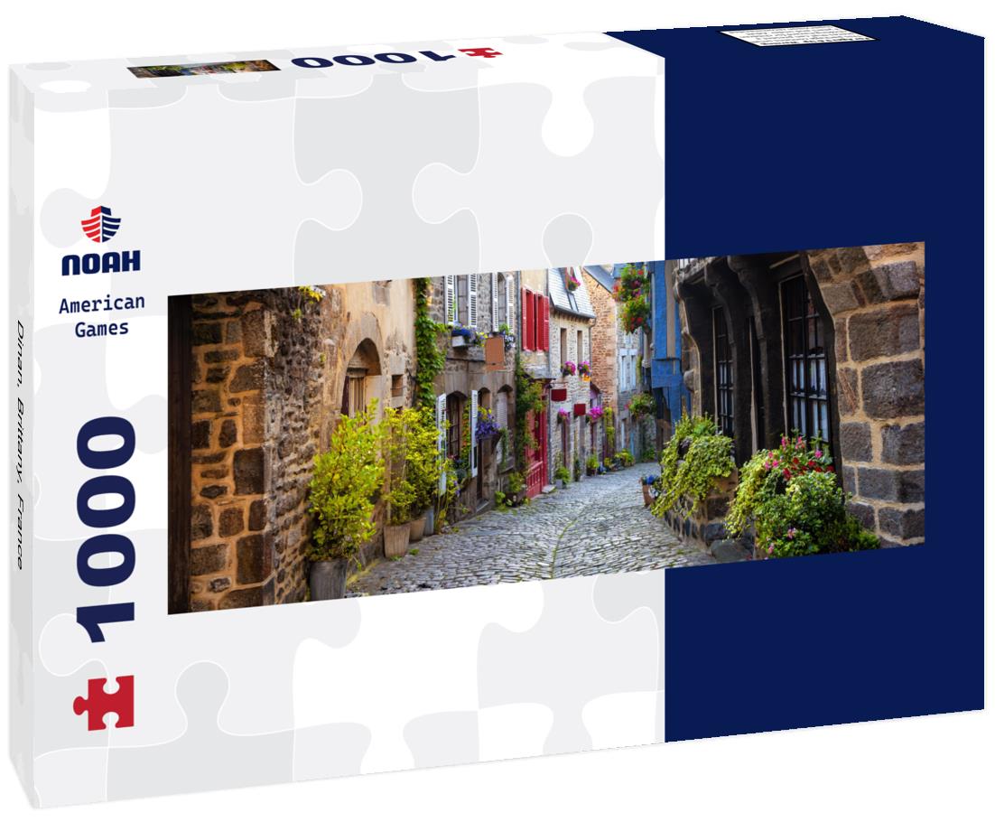 Noah Jigsaw Puzzle Dinan, Brittany, France Panorama 1000 Pieces