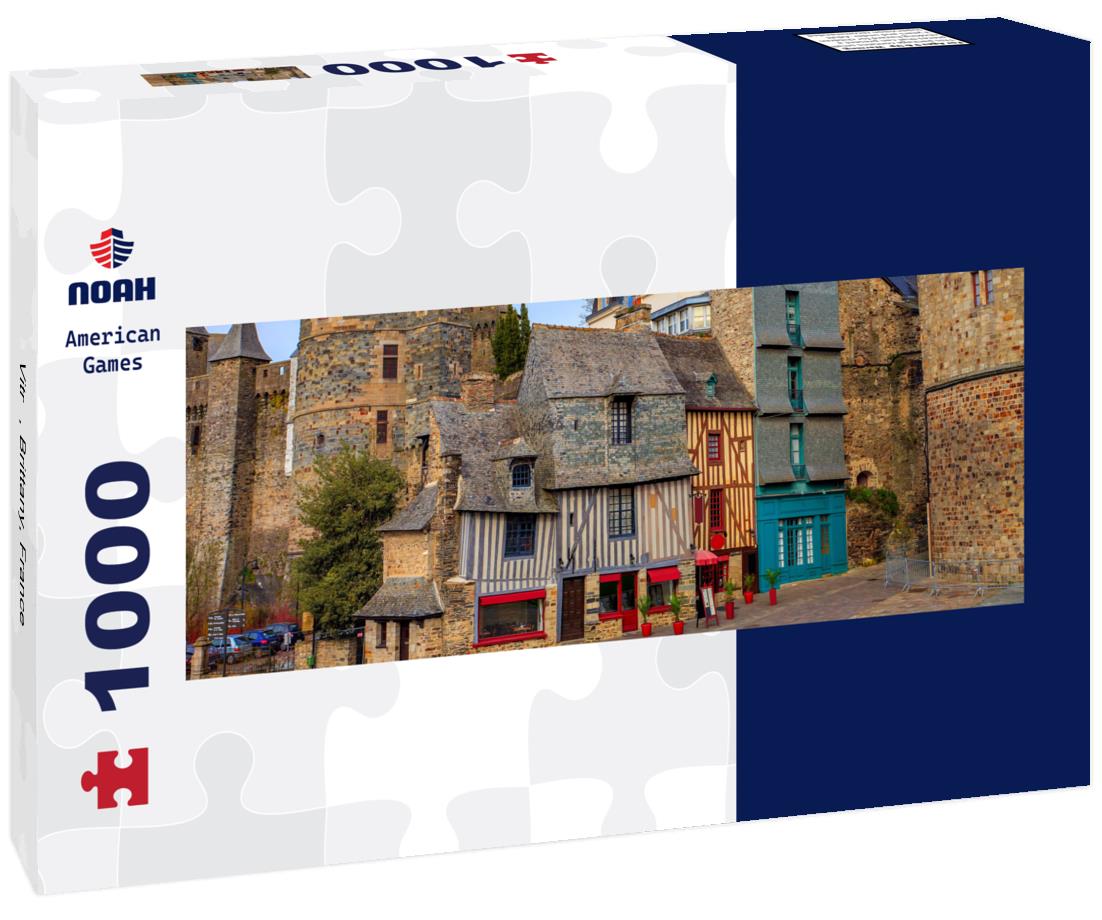 Noah Jigsaw Puzzle Vitré, Brittany, France Panorama 1000 Pieces