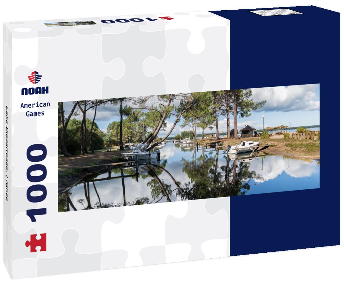 Noah Jigsaw Puzzle Lake Biscarrosse, France Panorama 1000 Pieces
