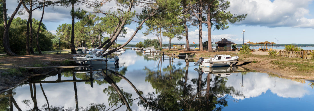 Noah Jigsaw Puzzle Lake Biscarrosse, France Panorama 1000 Pieces