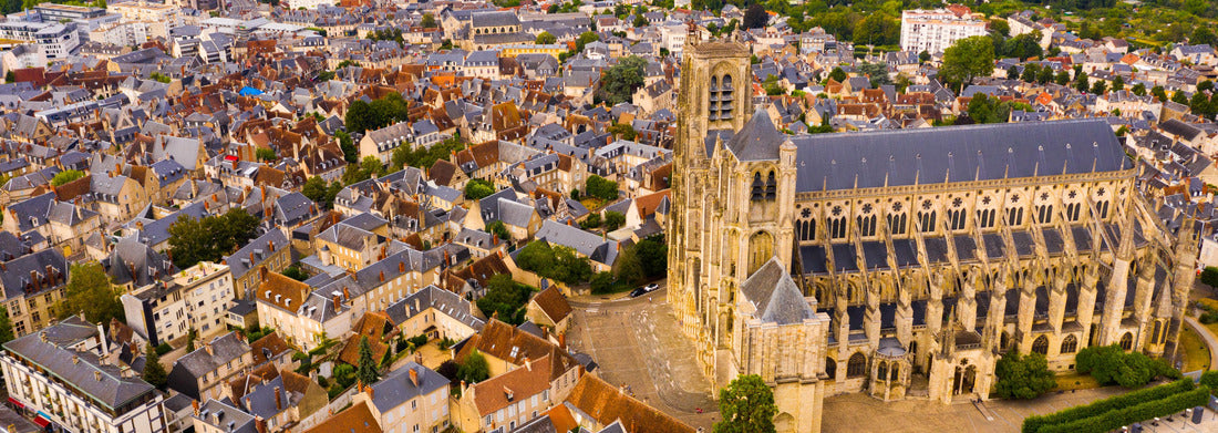 Noah Jigsaw Puzzle Bourges, France Panorama 1000 Pieces