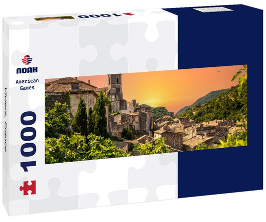 Noah Jigsaw Puzzle Viviers, France Panorama 1000 Pieces