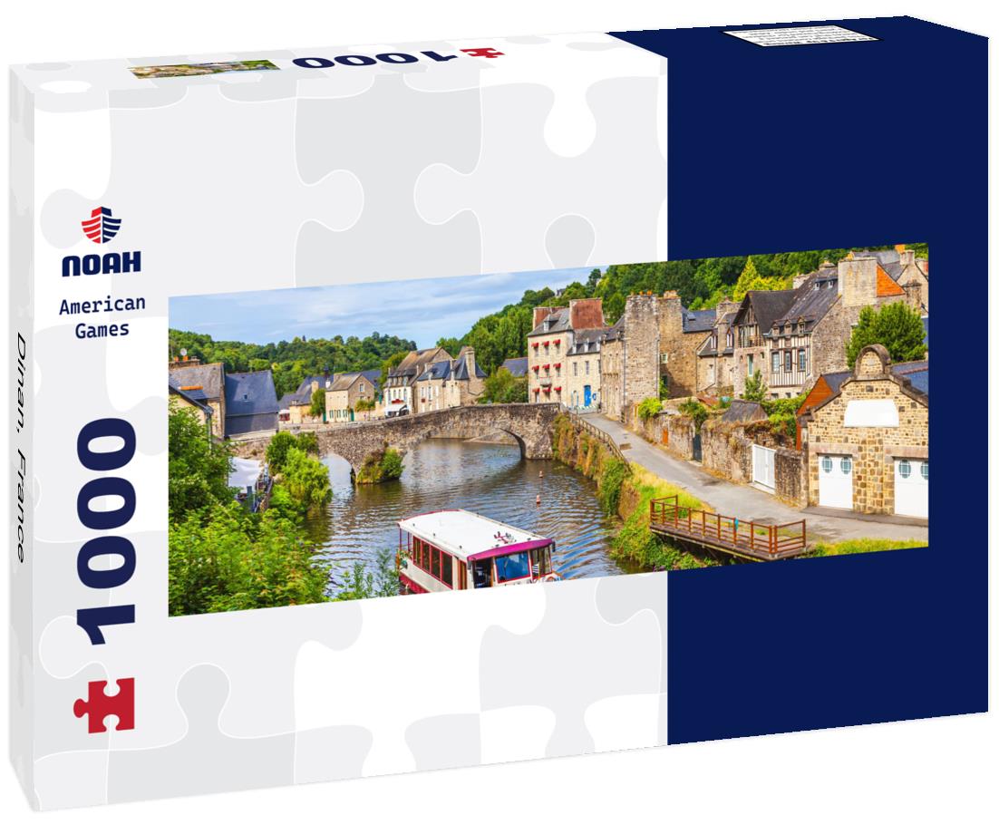 Noah Jigsaw Puzzle Dinan, France Panorama 1000 Pieces