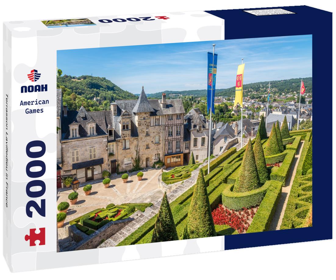 Terrasson Lavilledieu in France 2000pc Puzzle