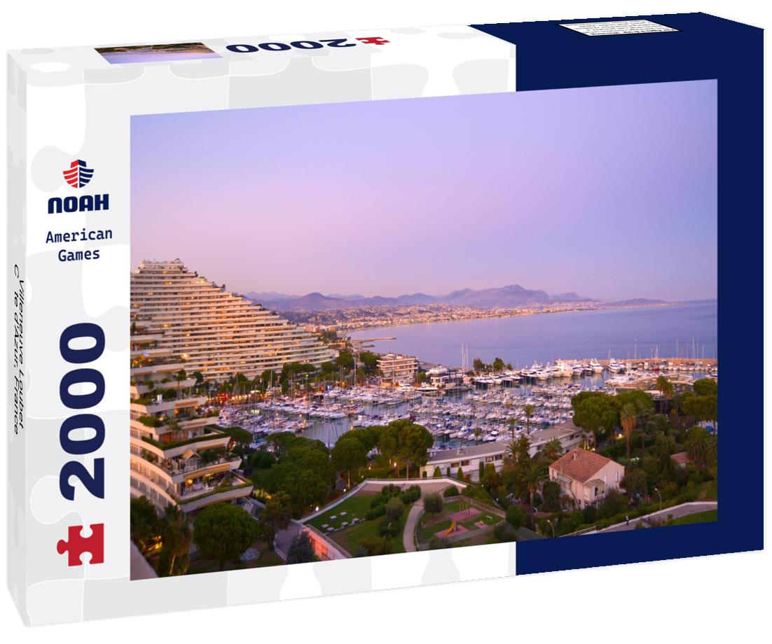Villeneuve Loubet, Côte d'Azur, France 2000pc Puzzle