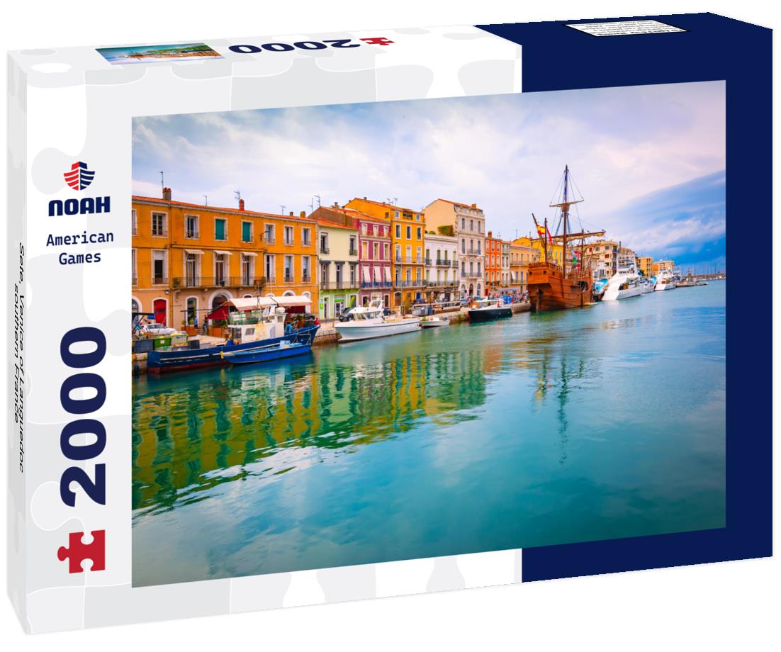 Sete, Venice of Languedoc, southern France 2000pc Puzzle