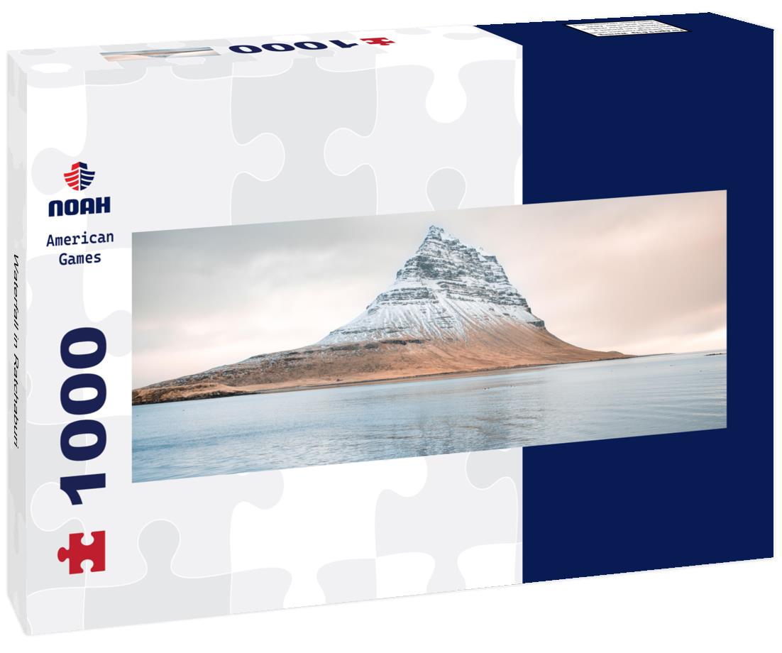 Noah Jigsaw Puzzle Waterfall in Ratchaburi Panorama 1000 Pieces