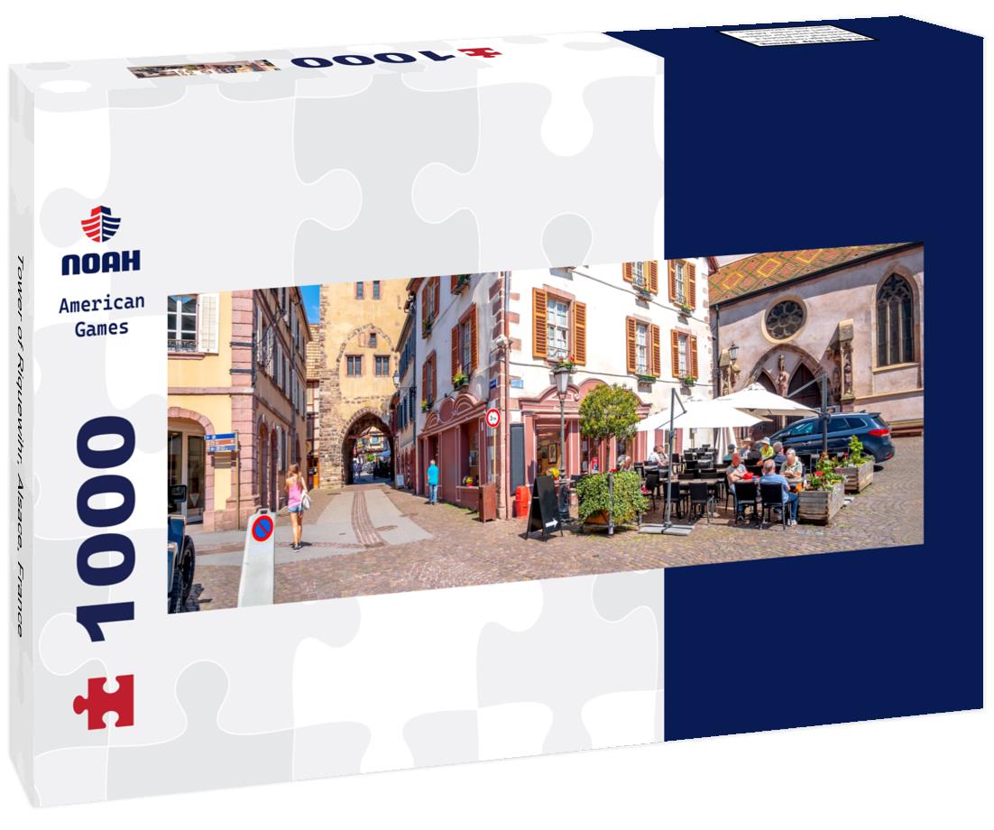 Noah Jigsaw Puzzle Tower of Riquewihr, Alsace, France Panorama 1000 Pieces