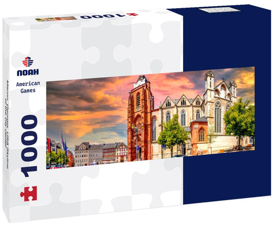Noah Jigsaw Puzzle Macon, Georgia, USA Skyline of the city center Panorama 1000 Pieces