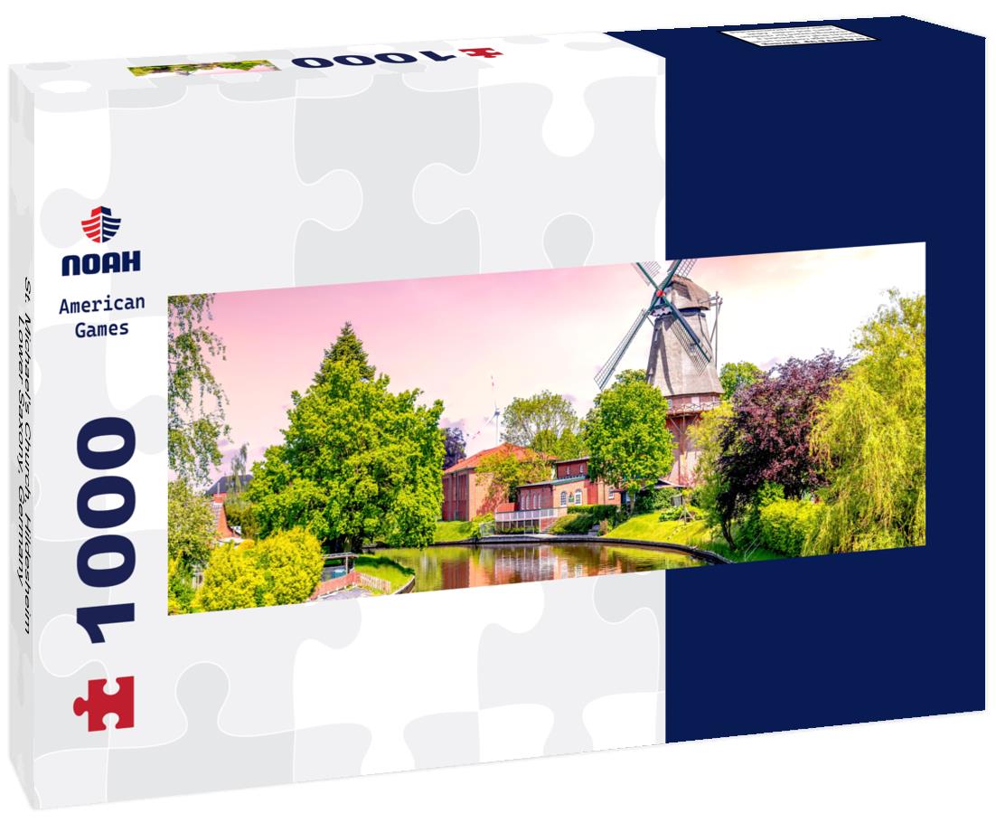 Noah Jigsaw Puzzle St. Michael's Church, Hildesheim, Lower Saxony, Germany Panorama 1000 Pieces