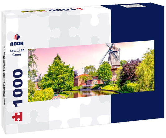 Noah Jigsaw Puzzle St. Michael's Church, Hildesheim, Lower Saxony, Germany Panorama 1000 Pieces