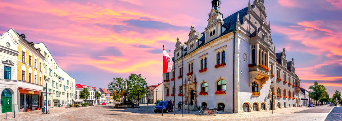 Noah Jigsaw Puzzle View of the small town and the church by the river. Nykarleby/Uusikaarlepyy, Finland Panorama 1000 Pieces